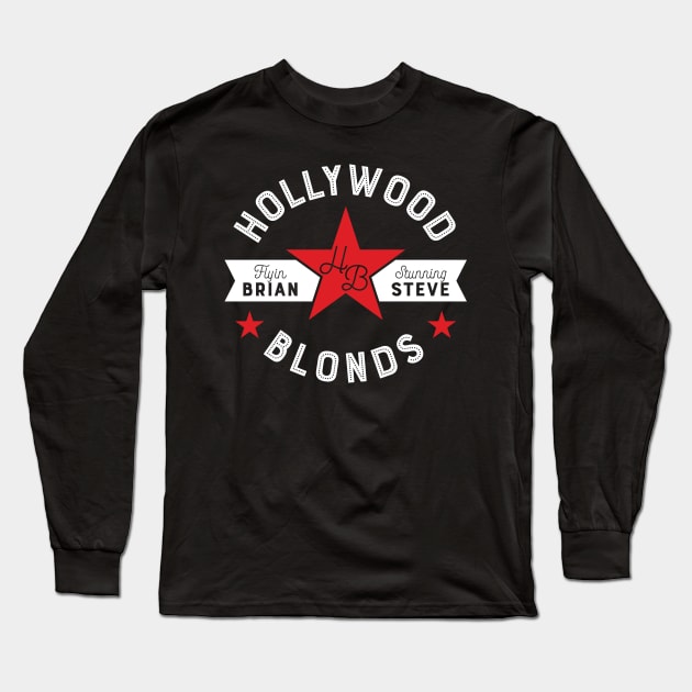 Hollywood Blondes Long Sleeve T-Shirt by Mark Out Market